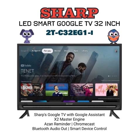 Jual Sharp Aquos Led Tv Inch Tc Eg I T C Eg I Google Smart