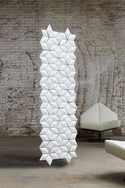 Facet Hanging Room Divider 68 X 217cm By Bloomming Bas Van Leeuwen