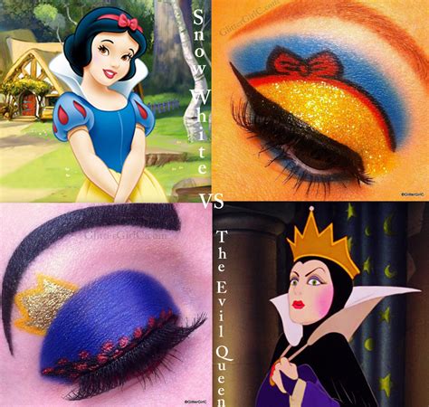 Snow White Vs Evil Queen Makeup Evil Queen Makeup Disney Inspired