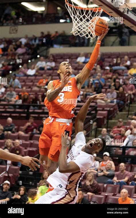 Tallahassee Fl February 08 Syracuse Orange Guard Judah Mintz 3