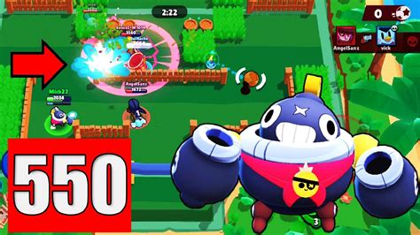 Tick En Las 550 Copas Con Goles Épicos Brawl Stars Youtube