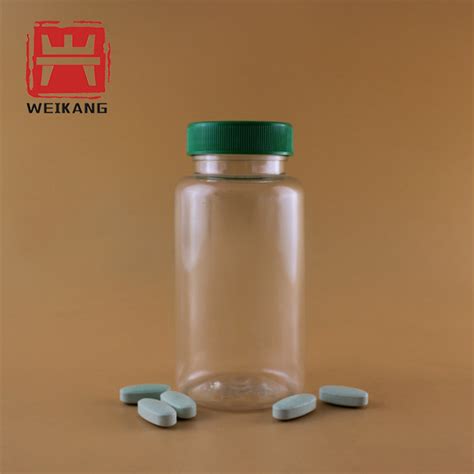 Hot Sale 120ml Pharmaceutical Pet Plastic Pill Bottle With Labels