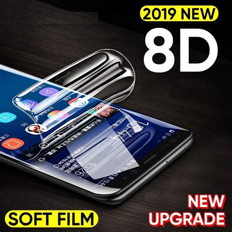 Película protetora 8d para samsung galaxy s20 ultra s10 5g s9 s8 plus