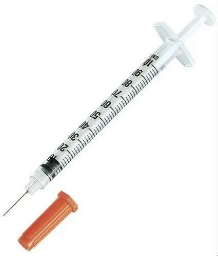 Bd Ultra Fine Ml G X Mm Insulin Syringe With Off