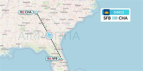 G4413 Flight Status Allegiant Air Orlando To Chattanooga AAY413