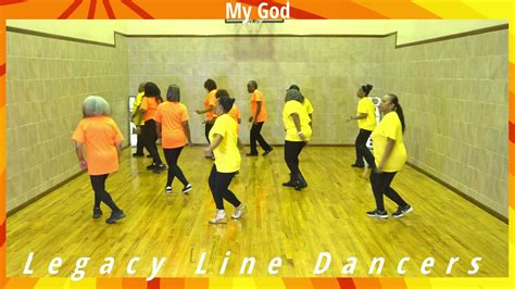 My God Gospel Line Dance Youtube