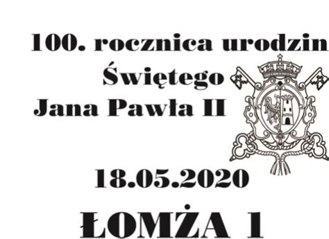 Rocznica Urodzin Wi Tego Jana Paw A Ii Poczta Polska