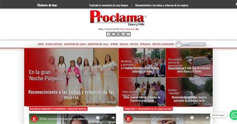 Proclama Cauca Y Valle SembraMedia