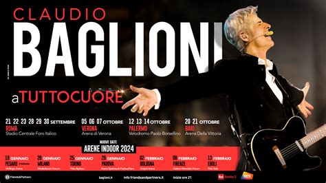 Torna Claudio Baglioni Per Un Nuovo Debutto Nelle Marche Con Il Tour