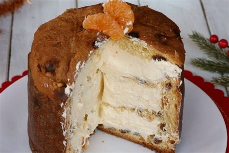 Panettone Farcito Con Crema Al Mandarino Ricetta Dolce Di Natale Veloce