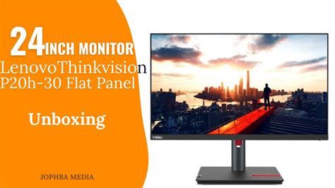 Lenovo ThinkVision 23 8 Inch Monitor P24h 30 Inbuilt Docking