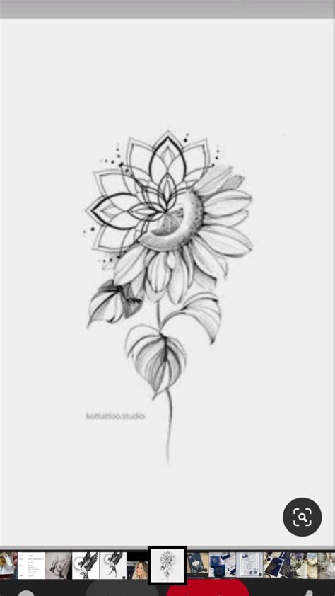 Flore Mia Tatuajes De Flor De Mandala Tatuaje En Color Tatuajes Bonitos