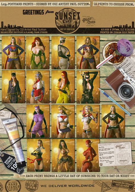 Supergirl OMG Sexy Nude Melissa Benoist Helen Slater DC Superhero Comic Art Print Signed By CGI