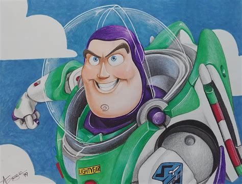 Buzz Lightyear Ilustraciones Marcador Behance