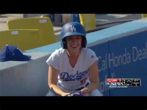 Ball Girl At Dodger Stadium Saves Fan From Ball Traveling Mph