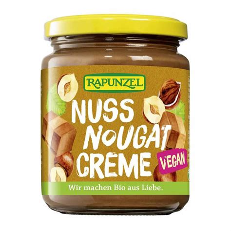 Rapunzel Nuss Nougatcreme vegan 250g vegan günstig bestellen hallo