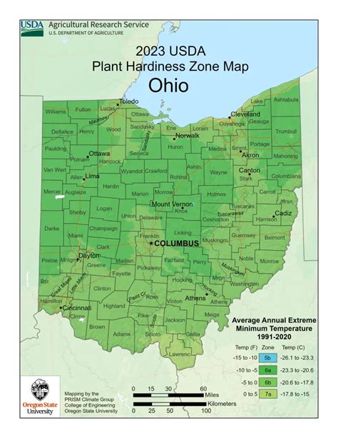 Ohio Plant Hardiness Zones Map And Gardening Guide - Gardenia Organic