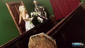 Two Sexy Brunette Babes Enjoy Sucking On Two Delicious Cocks Together