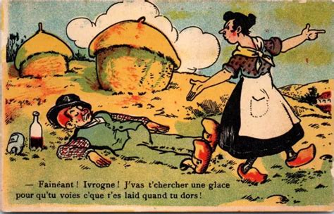 Humour Cartes Postales Anciennes Ref Eur Picclick Fr