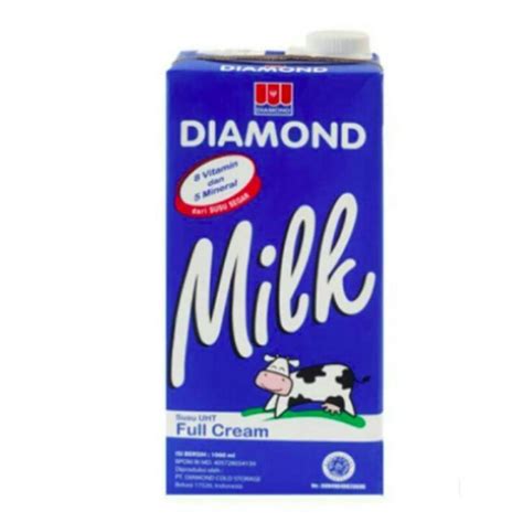 Jual Susu Diamond Milk Uht Full Cream L Shopee Indonesia