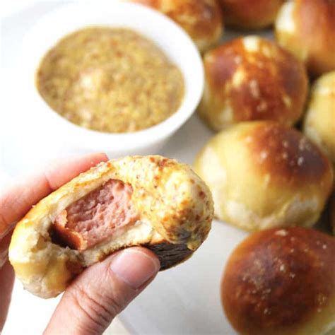 Sausage Pretzel Bites Mom Loves Baking