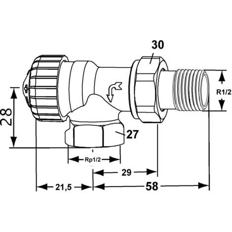 Imi Heimeier Thermostat Ventilunterteil V Exact Ii Umgekehrte