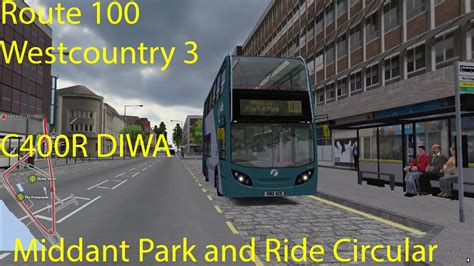 Omsi Westcountry Route Middant Park And Ride Circular C R