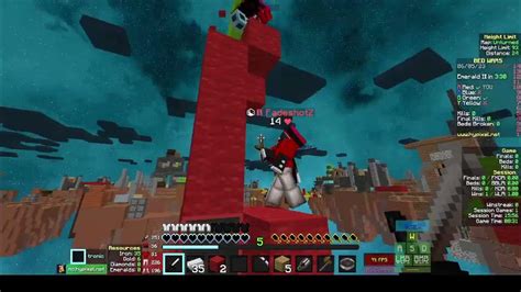 Minecraft 3v3v3v3 Hypixel Bedwars With Fadeshotz And Hotshots Youtube