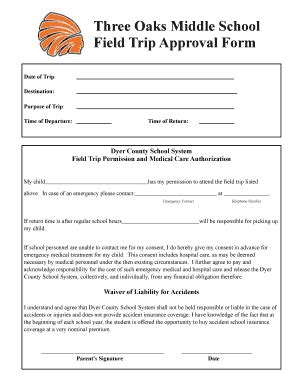 Fillable Online Images Pcmac Field Trip Form 2013 Fax Email Print