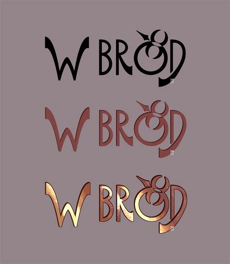 Artstation W BrÓd Logo Design