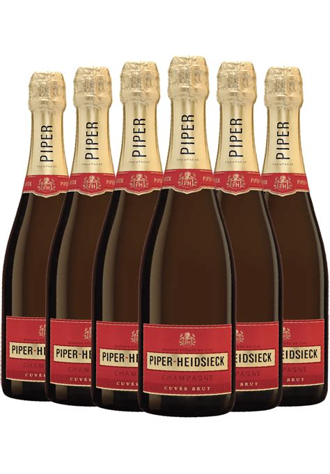 Piper Heidsieck Cuvee Brut NV - 6 Bottle Pack | Watson's Wine