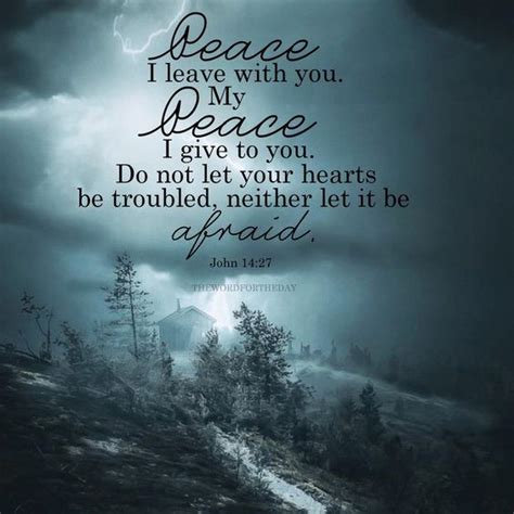 Peace I Leave With You My Peace I Give You… John 14 27 Peace Is