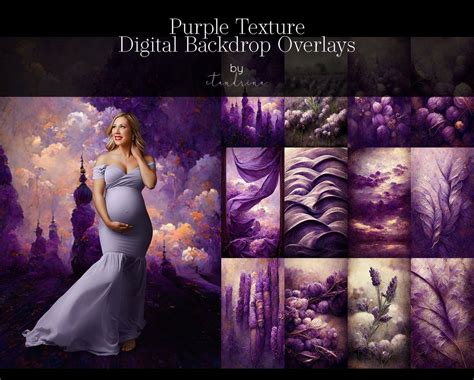 Purple Texture Overlays Purple Fine Art Textures Photoshop Textures