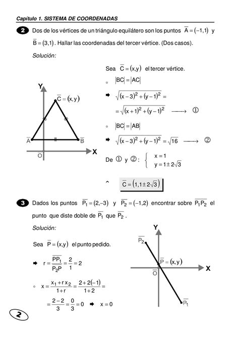 Problemas De Geometria Analitica