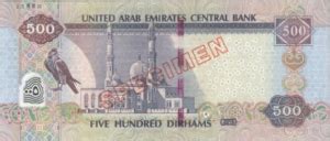 Cambio de Dírham de los Emiratos Árabes Unidos AED a Euro