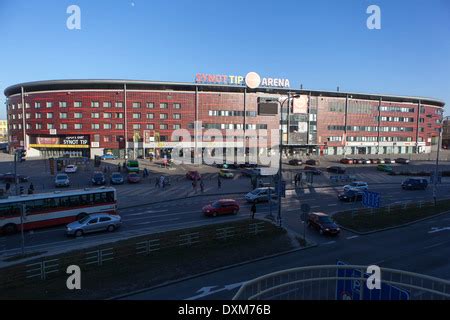 Stadium Eden, Synot Tip Arena, SK Slavia Prague Stock Photo - Alamy