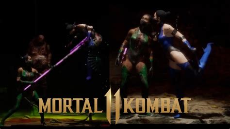 Mortal Kombat 11 Showcase Klassic Brutalities With Klassic Femme Fatale Skins Youtube