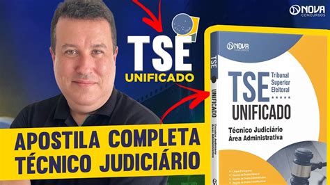 Apostila Completa Concurso Tse Unificado Confira O Review Youtube