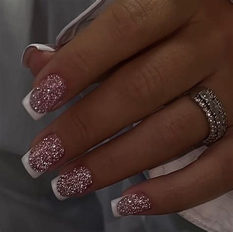 Glitter Gel Nails Ombre Acrylic Nails Simple Acrylic Nails Sparkly