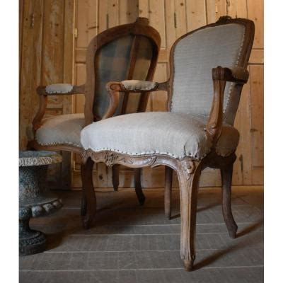 Proantic Paire De Fauteuils Louis XV 18eme