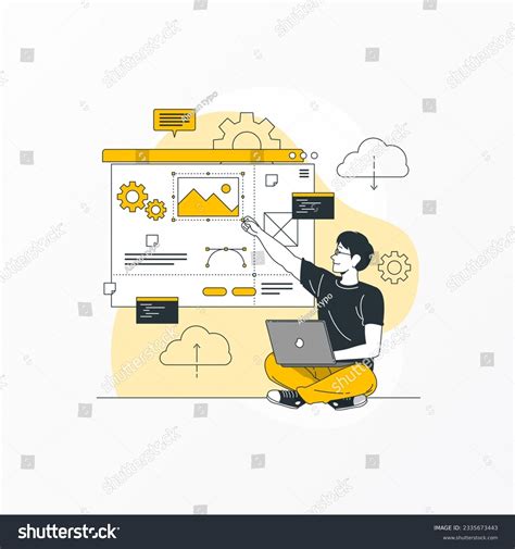 Design Process Cartoon Illustrations Png Stock Illustration 2335673443 ...