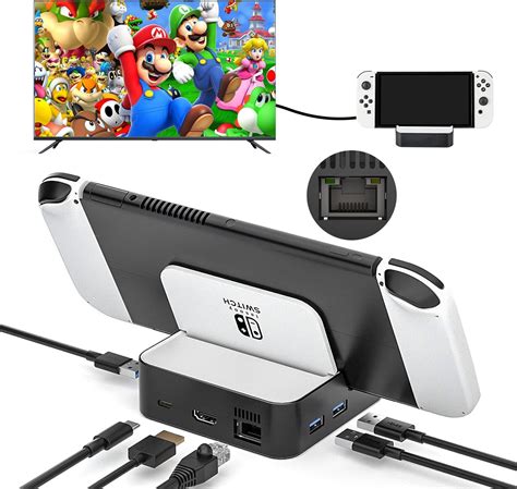 Ponkor Switch Docking Station F R Switch Switch Oled K Hd Switch Tv