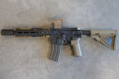 R Plique M Gbbr Tokyo Marui Strike Industries Gridlok Custom