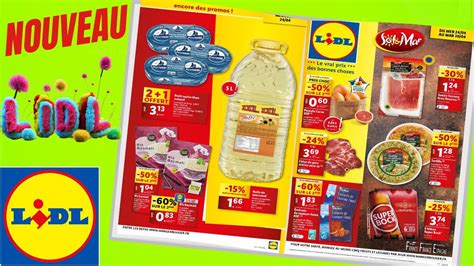 Catalogue Lidl Alimentaire Du Au Avril Arrivage France