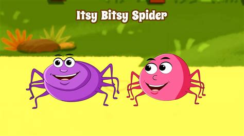 The Itsy Bitsy Spider Cute Nursery Rhymes For Babies And Cartoon