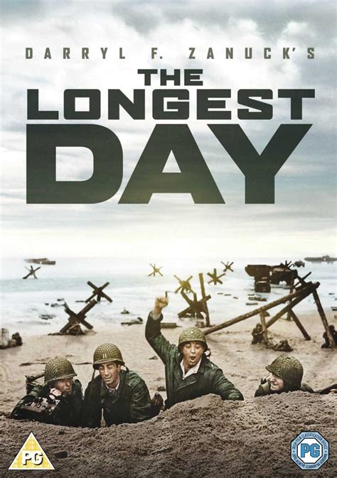 The Longest Day Dvd Black And White Uk John Wayne Rod