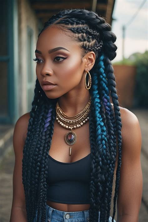 Celebrities Rocking Boho Knotless Braids Get Inspired In 2024