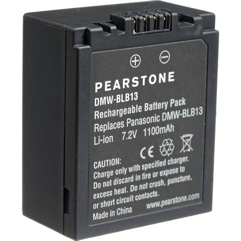 Pearstone Dmw Blb Lithium Ion Battery Pack Dmw Blb B H Photo