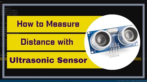 How To Measure Distance Using Ultrasonic Sensor With Arduino Arduino Projects Youtube