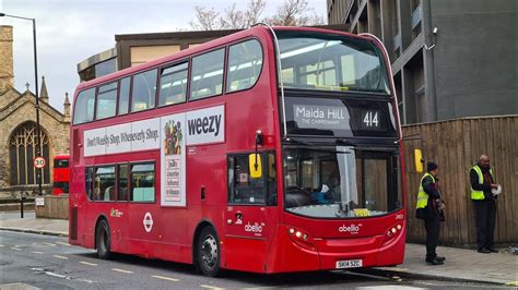 Full Journey On The Route 414 2451 SK14SZC Alexander Dennis E400